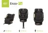 4BABY Enzo-Fix 40-150 cm biztonsági gyerekülés - Dark Green