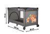 Petite&Mars Utazóágy Koot 921902 # Lion Grey