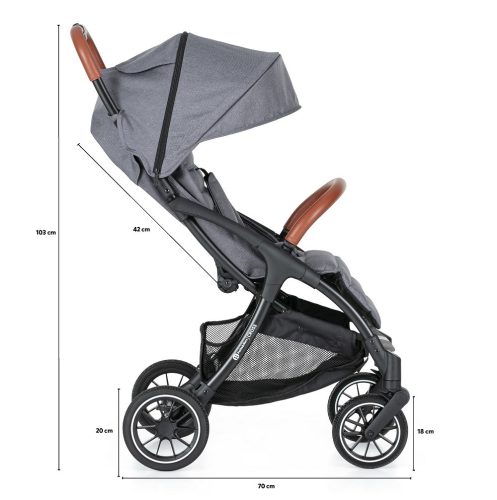 PETITE&MARS Cross sport babakocsi Absolute Black