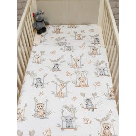   Pihetex 2 részes babaágynemű garnitúra ( 703 ) Hintázó állatok