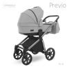 Camarelo Previo multifunkciós babakocsi 3in1 -06 Szürke
