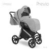 Camarelo Previo multifunkciós babakocsi 3in1 -06 Szürke