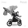 Camarelo Previo multifunkciós babakocsi 3in1 -06 Szürke