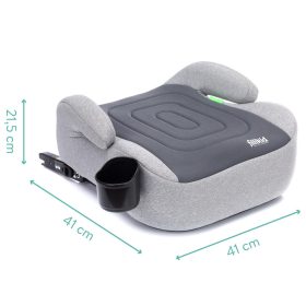   Fillikid ülésmagasító Isofixes I-Size 125-150cm szürke BFL305-17