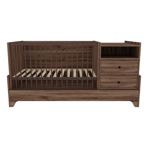 Nest Walnut kombi babaágy