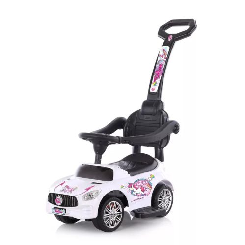 CHIPOLINO UNICORN BÉBITAXI TOLÓKARRAL - FEHÉR