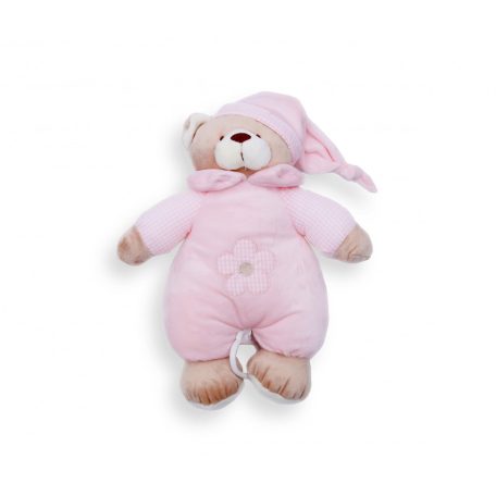 Baby Bruin plüss zenélő maci 30cm Rózsaszín 55043709 