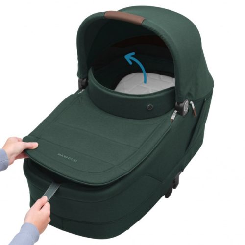 MAXI-COSI Oxford Plus 4in1 babakocsi Pebble 360 Pro hordozóval Twillic Green 