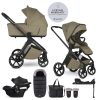 EASYWALKER Babakocsi szett 4 az 1-ben Zoey Go Moss Green XXL Limited + CBX Aton B2 i-Size + Bázis