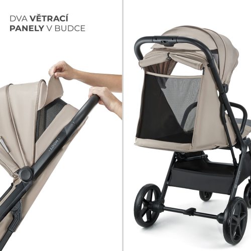 Kinderkraft Loom sportbabakocsi Loom Beige