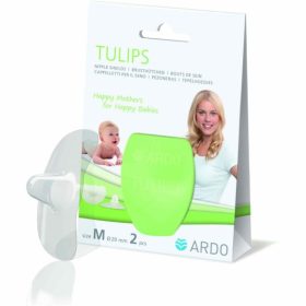  Ardo Tulips szilikon bimbóvédő sapka tárolódobozban 2 db # M méretben
