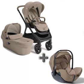   Joie Signature Finiti 3 in1 babakocsi + i-Level Pro hordozó Sandstone