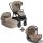 Joie Signature Finiti 3 in1 babakocsi + i-Level Pro hordozó Sandstone