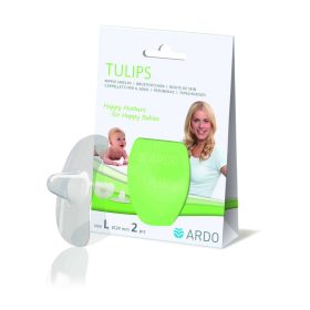   Ardo Tulips szilikon bimbóvédő sapka L 2db tárolódobozban 