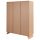  Sienna Cappuccino 3 osztású szekrény