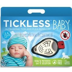 Tickless Ultrahangos kullancsriasztó baby fehér/kék