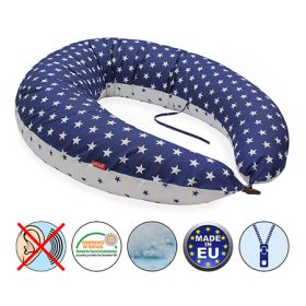 Scamp Formázott gombosvégű párna /ManhattanBlue