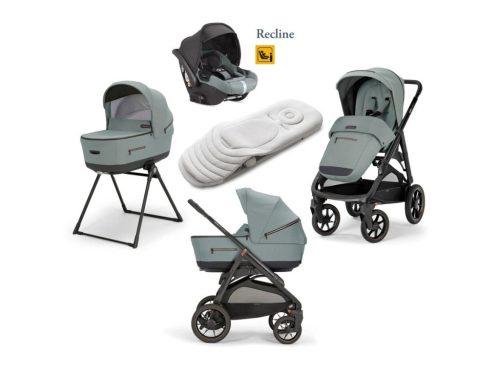 Inglesina Aptica XT Darwin Recline 4v1 kombinált babakocsi Igloo Grey