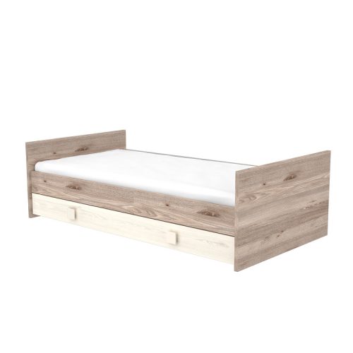 Timba Viki Átalakítható ágyneműtartós gyermekágy 70*140 - Krém/Fűz