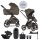 EASYWALKER Babakocsi szett 4 az 1-ben Zoey Go Chestnut Brown  XXL Limited + CBX Aton B2 i-Size + Bázis