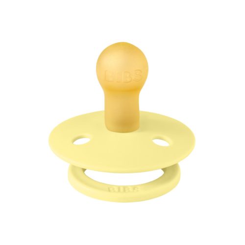 BIBS játszócumi – Colour natúr kaucsuk 0-6 hó napsugár 1 db