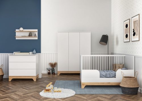 Lumina White átalakítható 140-es babaágy