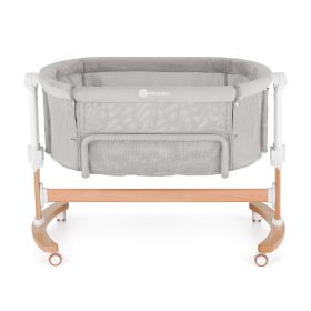   PETITE&MARS Glory 2in1 Állítható gyerekágy ringató funkcióval  Mocha Beige
