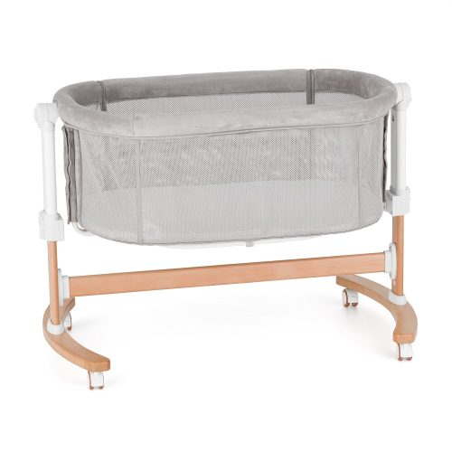 PETITE&MARS Glory 2in1 Állítható gyerekágy ringató funkcióval  Mocha Beige