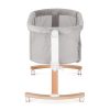 PETITE&MARS Glory 2in1 Állítható gyerekágy ringató funkcióval  Mocha Beige