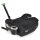 CANGAROO I-SWIFT ISOFIX ülésmagasító 125-150cm pohártartóval, hevederrel fekete