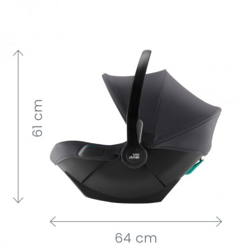 BRITAX RöMER Baby-Safe Core hordozó 40-83cm Space Black