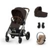 CYBEX Balios S Lux babakocsi – S szett Chocolate Brown
