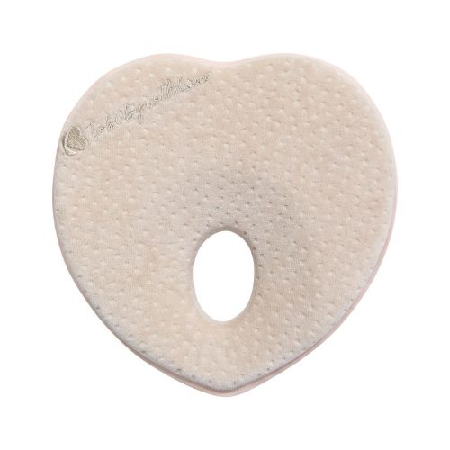 Kikkaboo párna laposfejűség elleni memóriahabos ergonomikus Szív alakú velvet
