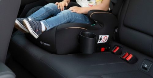 Coletto Zen i-Size (125-150 cm) autós ülésmagasító-Fekete