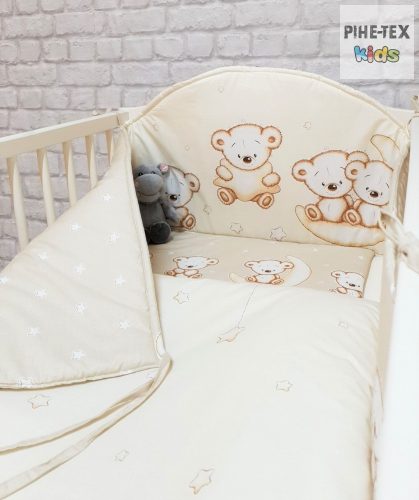 Pihetex 3 részes babaágynemű garnitúra levehető huzattal( 562/B )