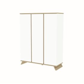 Sienna White 3 osztású szekrény