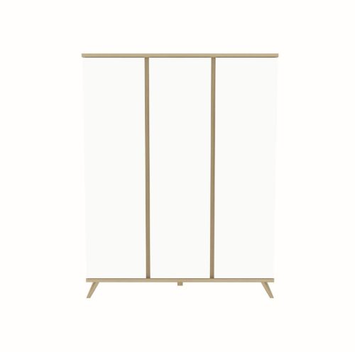 Sienna White 3 osztású szekrény