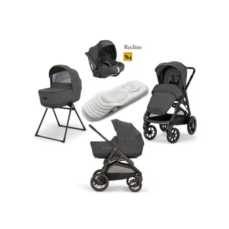 Inglesina Aptica XT Darwin Recline 4v1 kombinált babakocsi  Magnet Grey 