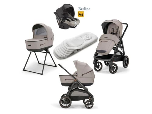 Inglesina Aptica XT Darwin Recline 4v1 kombinált babakocsi Tundra Beige 
