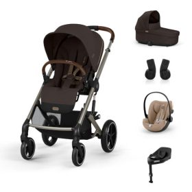 CYBEX Balios S Lux babakocsi – M szett Chocolate Brown