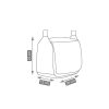 Camarelo Zeo babakocsi 2in1 adapterrel - 12 szürke