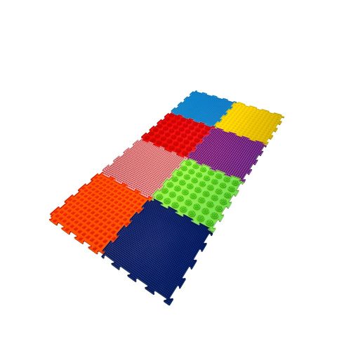 VivaFit Szenzoros masszázsszőnyeg szett (8 darabos)  GYVSZMSZ