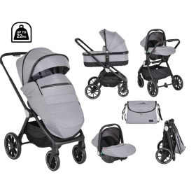 MONI CHRISTIANO babakocsi szett 3in1 Szürke