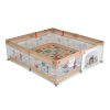MONI GAMEZONE járóka szőnyeggel, 60 labdával 150x200 BÉZS