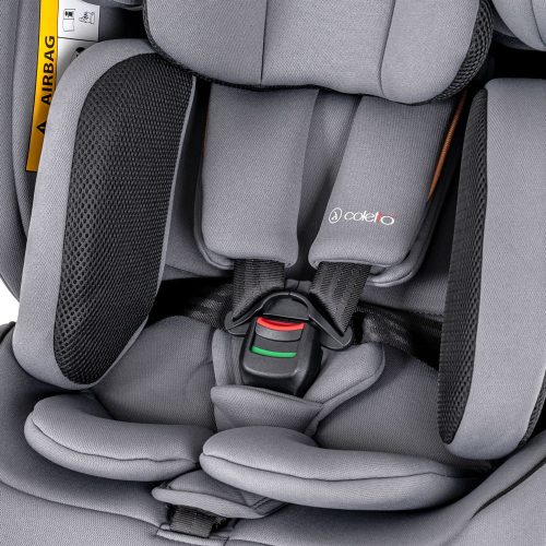 Coletto Izzy i-Size 40-150cm biztonsági gyerekülés-Black