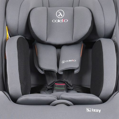 Coletto Izzy i-Size 40-150cm biztonsági gyerekülés-Black