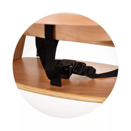 Chipolino Tip Top fa etetőszék 2in1 - White wood
