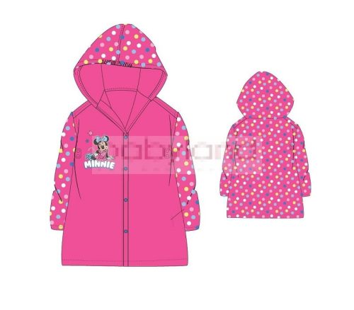 Disney gyerek esőkabát -Minnie-Színes Pöttyök # 122-128