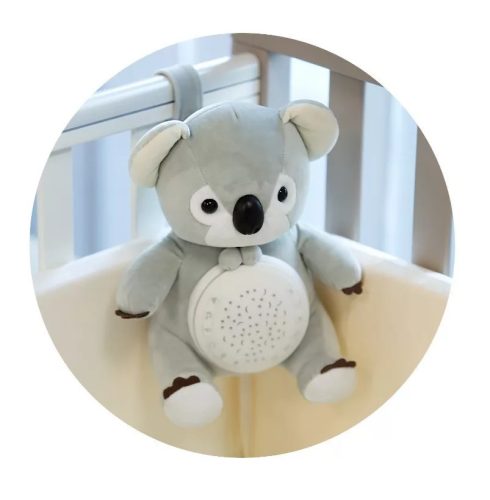 CHIPOLINO PROJEKTOROS ZENÉLŐ PLÜSS JÁTÉK - KOALA