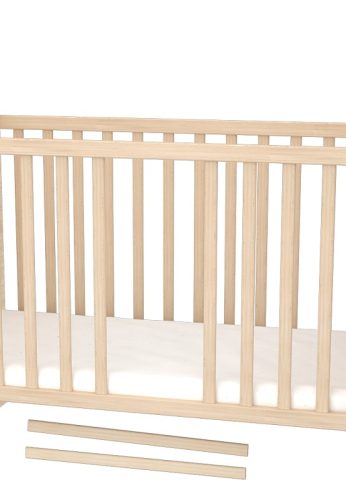 Timba Niki Kiságy egyenes végű nyitott 60×120 – Borostyán